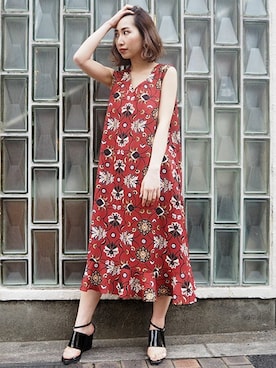 「MURUA(MURUA)」｜MURUAさん（レディース・158cm）の夏コーディネート