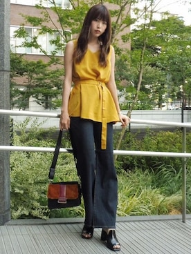 「murua」｜MURUAさん（レディース・170cm）の夏コーディネート