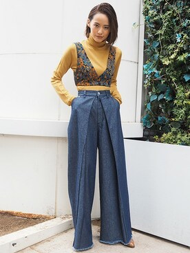 「ブラ」｜MURUAさん（レディース・160cm）の秋コーディネート