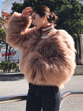 MURUAさん(レディース・160cm)の冬コーディネート