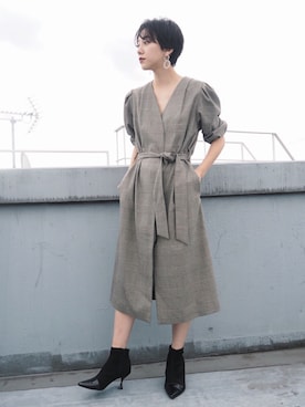 「murua」｜MURUAさん（レディース・160cm）の秋コーディネート