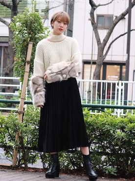 「murua」｜MURUAさん（レディース・160cm）の秋コーディネート