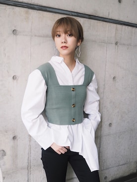 MURUAさん(レディース・160cm)の冬コーディネート