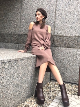 MURUAさん（レディース・160cm）の秋コーディネート