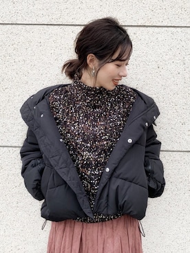 「murua」｜「アイテム（ジャケット/アウター）」を使った、MURUAさん（レディース・160cm）の秋コーディネート