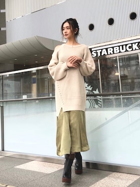 MURUAさん(レディース・160cm)の冬コーディネート