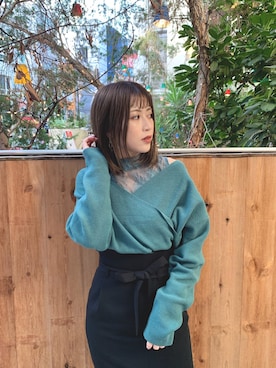 「murua」｜MURUAさん（レディース・160cm）の冬コーディネート