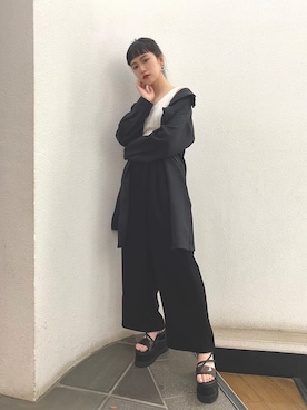 「murua」｜MURUAさん（レディース・160cm）の春コーディネート