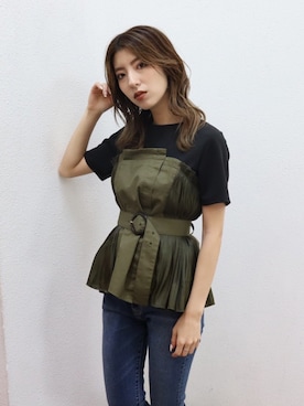 「murua」｜MURUAさん（レディース・160cm）の春コーディネート