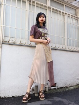 「muruasnap」｜MURUAさん（レディース・160cm）の春コーディネート