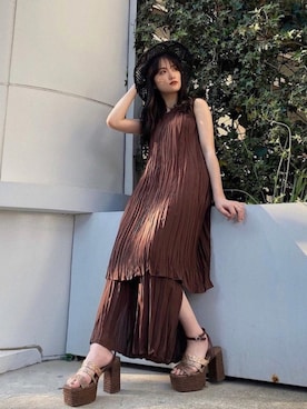 「murua」｜MURUAさん（レディース・160cm）の夏コーディネート