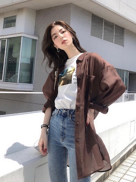 「murua」｜MURUAさん（レディース・160cm）の夏コーディネート