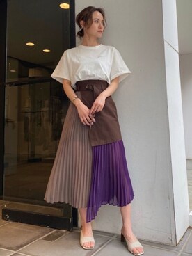 MURUAさん（レディース・160cm）の夏コーディネート