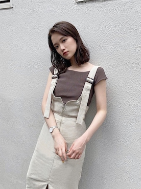 「murua」｜MURUAさん（レディース・160cm）の夏コーディネート