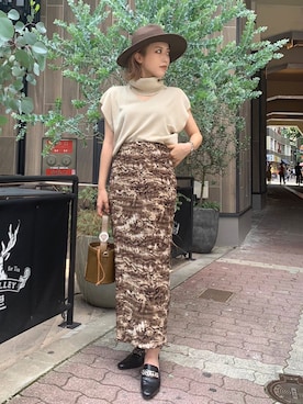 MURUAさん（レディース・160cm）の夏コーディネート