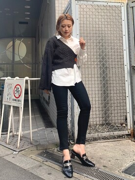 「MURUA（ムルーア）のアイテム（パンプス）」を使った、MURUAさん（レディース・160cm）の夏コーディネート