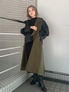 「murua」｜「アイテム（ジャケット/アウター）」を使った、MURUAさん（レディース・160cm）の夏コーディネート