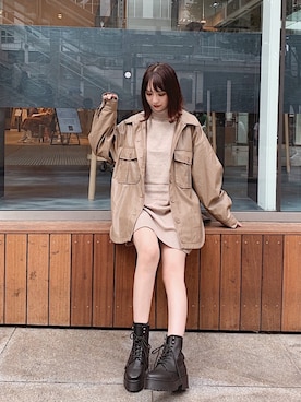 MURUAさん（レディース・160cm）の秋コーディネート