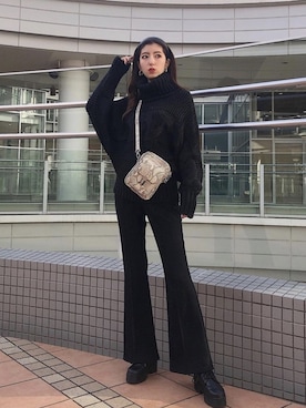 MURUAさん（レディース・160cm）の冬コーディネート