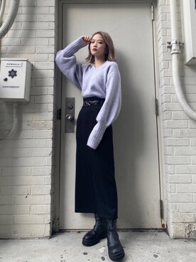 MURUAさん（レディース・160cm）の冬コーディネート