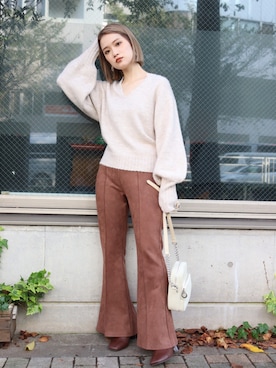 MURUAさん(レディース・160cm)の冬コーディネート