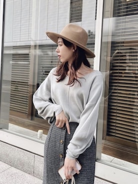 MURUAさん（レディース・160cm）の冬コーディネート