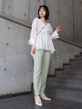 MURUAさん(レディース・160cm)の春コーディネート