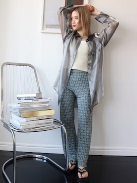 「murua」｜MURUAさん（レディース・160cm）の春コーディネート