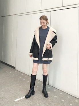 「murua」｜「アイテム（ジャケット/アウター）」を使った、MURUAさん（レディース・170cm）の夏コーディネート