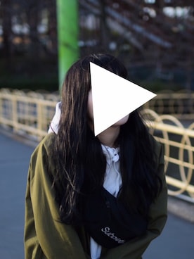 「RIPNDIP（リップンディップ）のアイテム（ジャケット/アウター）」を使った、yukochaさん（レディース・152cm）の冬コーディネート