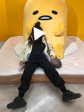 「FR2」｜「アイテム（スウェット）」を使った、yukochaさん（レディース・152cm）の冬コーディネート