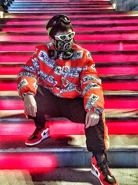 「orange」｜Illumiさん（メンズ・172cm）の冬コーディネート