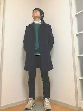 つっきーさん(メンズ・165cm)の冬コーディネート