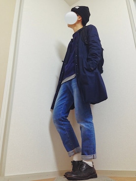 つっきーさん（メンズ・165cm）の秋コーディネート