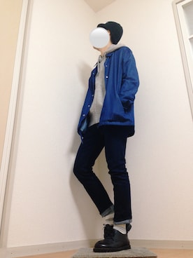 つっきーさん（メンズ・165cm）の秋コーディネート