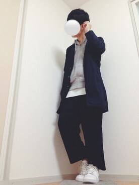つっきーさん（メンズ・165cm）の秋コーディネート