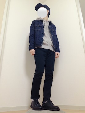 つっきーさん（メンズ・165cm）の冬コーディネート