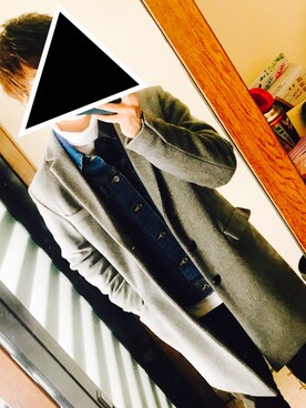 「新年一発目」｜「アイテム（デニムジャケット）」を使った、yukiさん（メンズ・171cm）の冬コーディネート