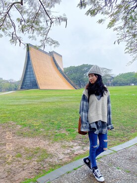 「小隻女」｜Zhuang_yiさん（レディース・153cm）の冬コーディネート