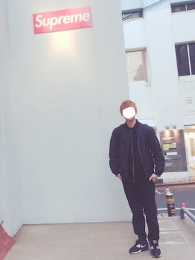 「フォロバ」｜「アイテム（その他アウター）」を使った、hukuさん（メンズ・178cm）の冬コーディネート