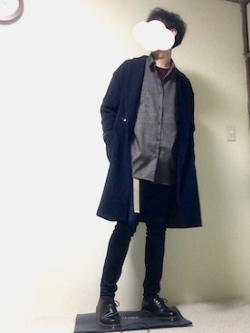 まよりさん（メンズ・180cm）の冬コーディネート