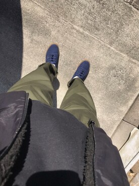 「FREAK'S STORE（フリークスストア）のリバーシブルボアフリースジャケット（ブルゾン）」を使った、nanoさん（メンズ・160cm）の冬コーディネート
