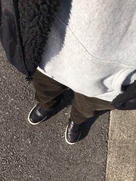 「AF1」｜「アイテム（ブルゾン）」を使った、nanoさん（メンズ・160cm）の冬コーディネート