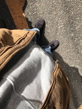 「ROLLING CRADLE（ローリングクレイドル）のアイテム（パンツ）」を使った、nanoさん（メンズ・160cm）の春コーディネート