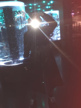 「NO ID.（ノーアイディ）のアイテム（ダウンジャケット/コート）」を使った、shℹ︎nさん（メンズ・174cm）の春コーディネート