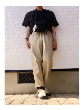 「SPALWART（スパルウォート）のアイテム」を使った、オオタさん（メンズ・174cm）の夏コーディネート