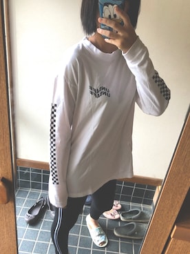 「SpRay PREMIUM（スプレイプレミアム）のアイテム（パンツ）」を使った、ミトコンドリアさん（レディース・163cm）の秋コーディネート
