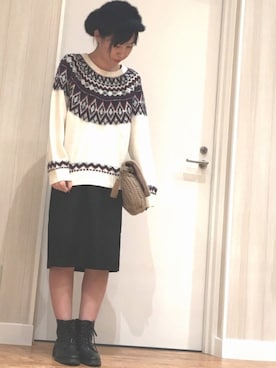 miさん（レディース・158cm）の冬コーディネート