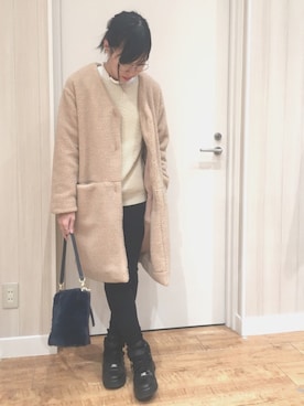 miさん（レディース・158cm）の冬コーディネート