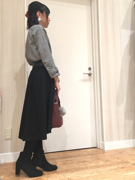 miさん（レディース・158cm）の秋コーディネート